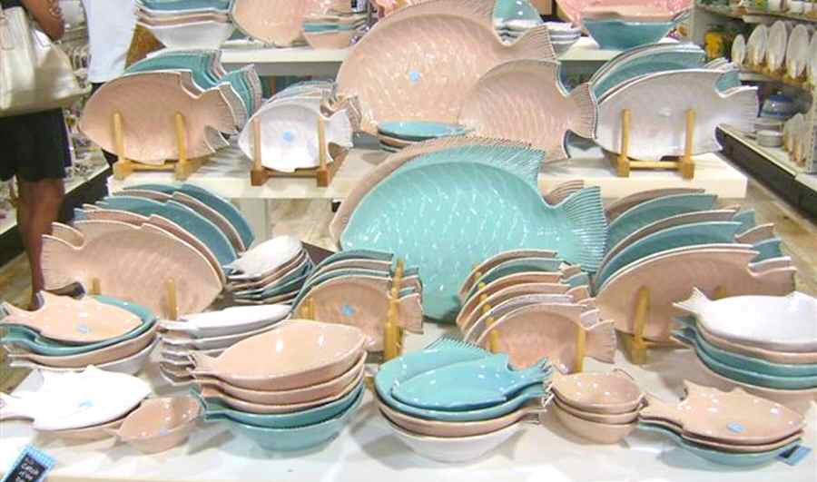 Catch of the Day White Bread & Butter Plate by Unknown Manufacturer-1