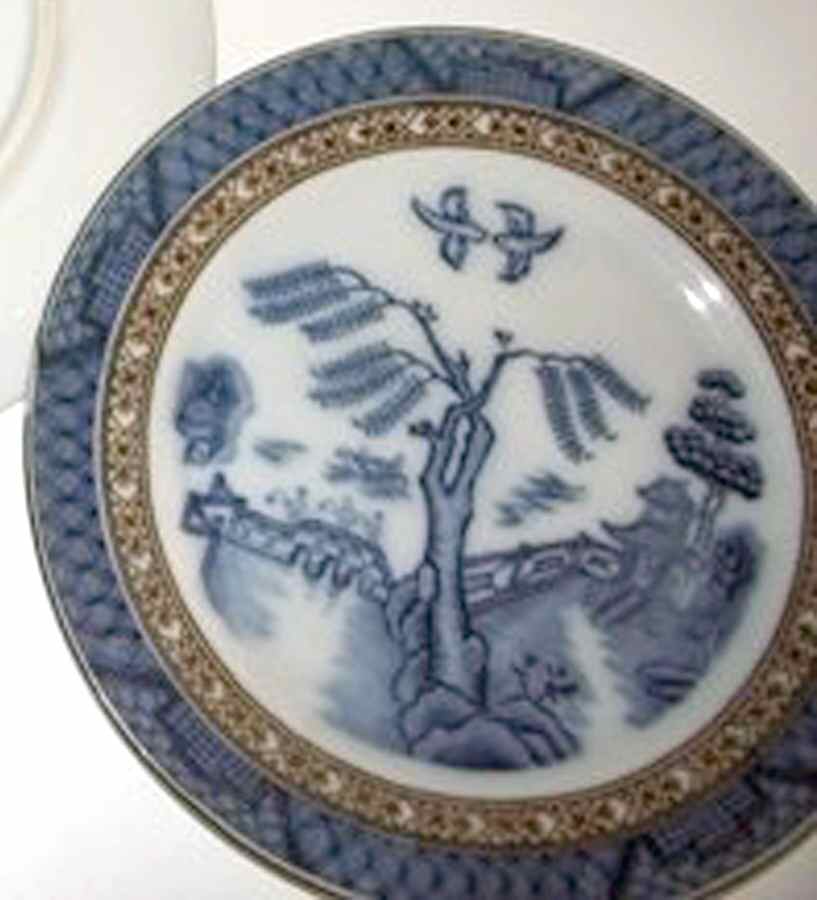 Imperial Blue Salad Plate by Unknown Manufacturer-1