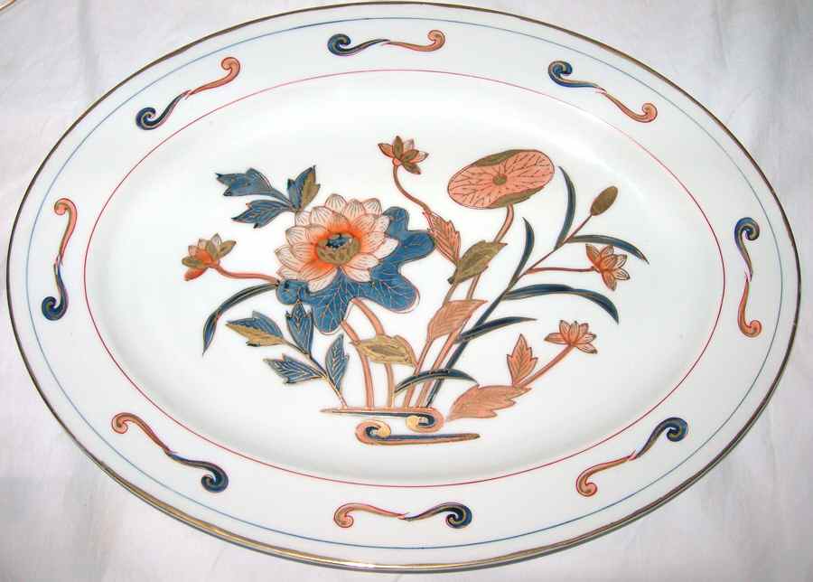 8736 12" Oval Serving Platter by Sadek-1