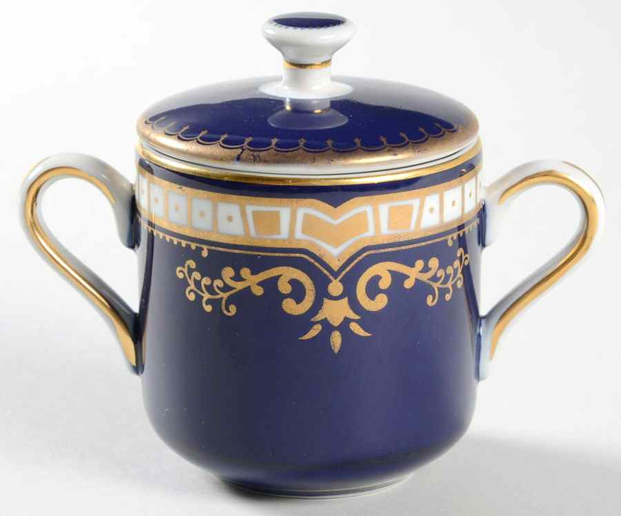 Titanic (1st Class) Individual Sugar Bowl & Lid by RMS Titanic Inc-1
