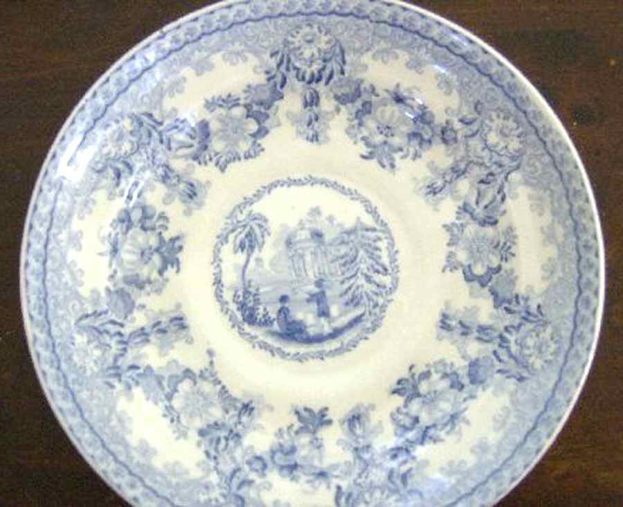 Royal Festoon Saucer by Unknown Manufacturer-1