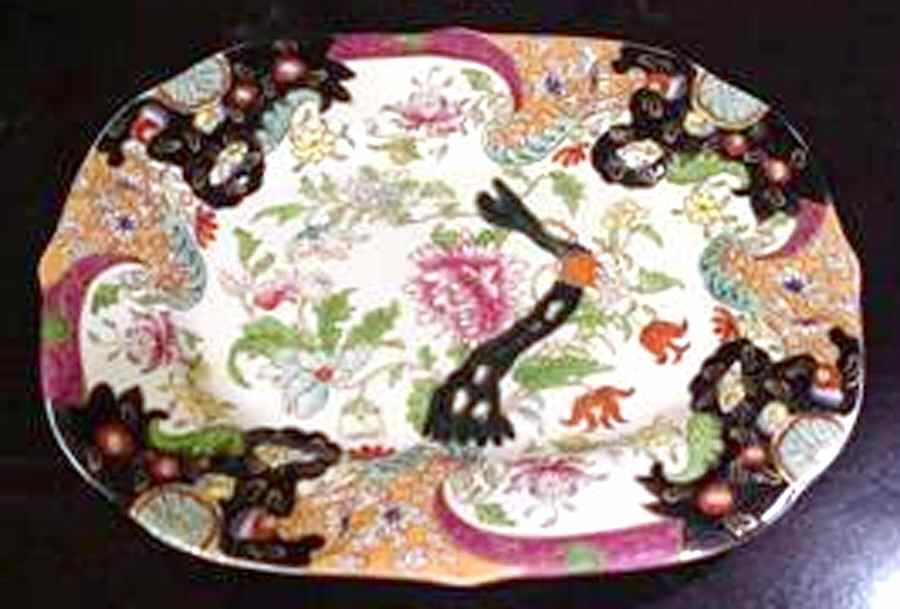 8242 12" Oval Serving Platter by Unknown Manufacturer-1