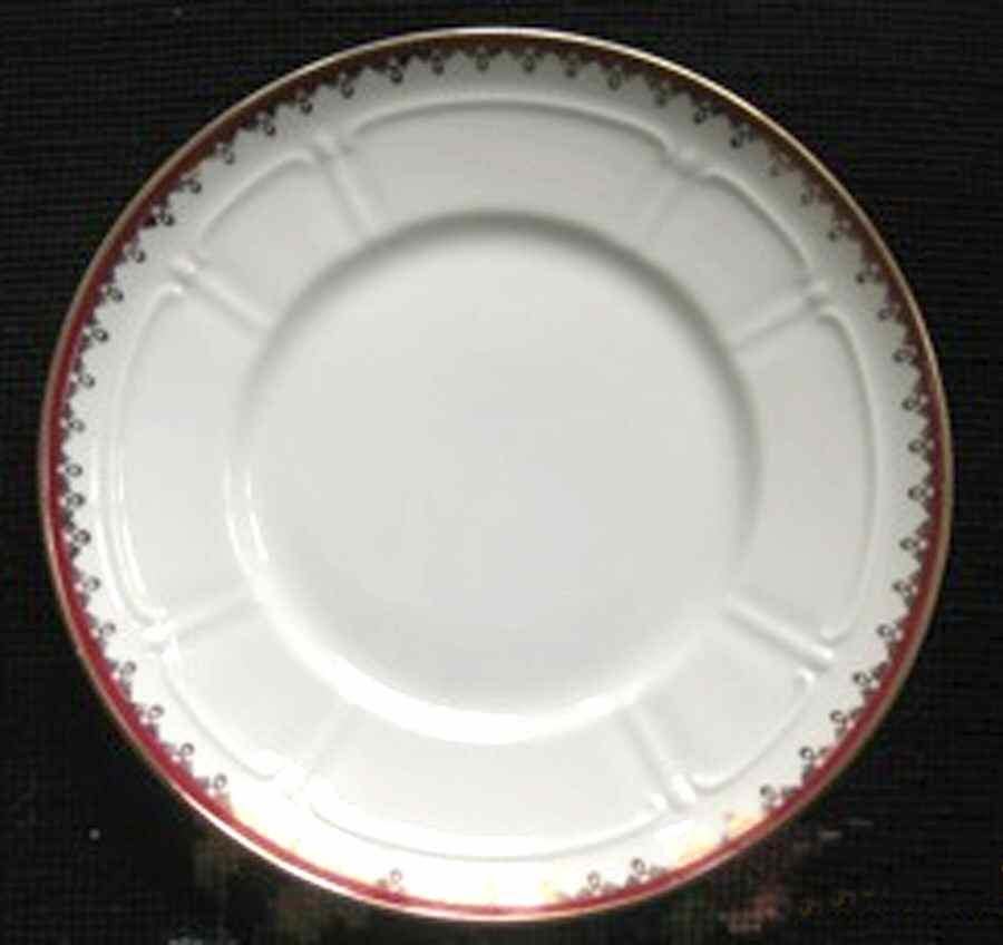 UPS4 Bread & Butter Plate by Upsala Ekeby-1
