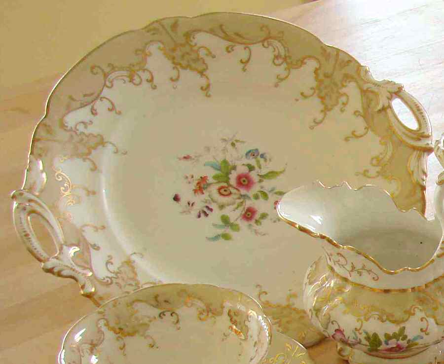 8367 Handled Cake Plate by Brown, Westhead & Moore-1