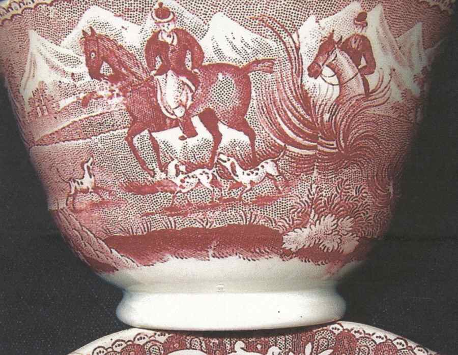 Huntsman Pink Footed Cup by Adams China-1