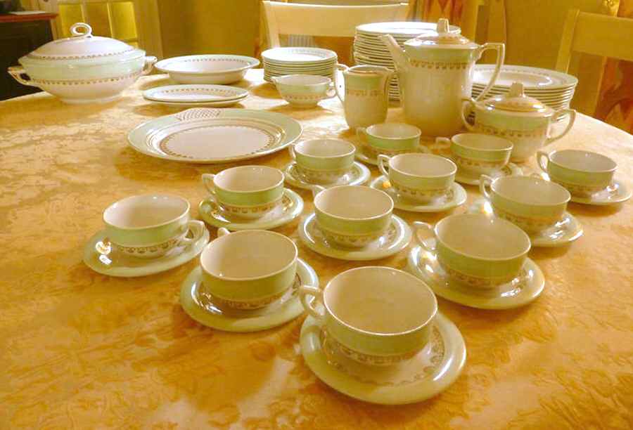 8543 Flat Cup & Saucer Set by St Amand-1