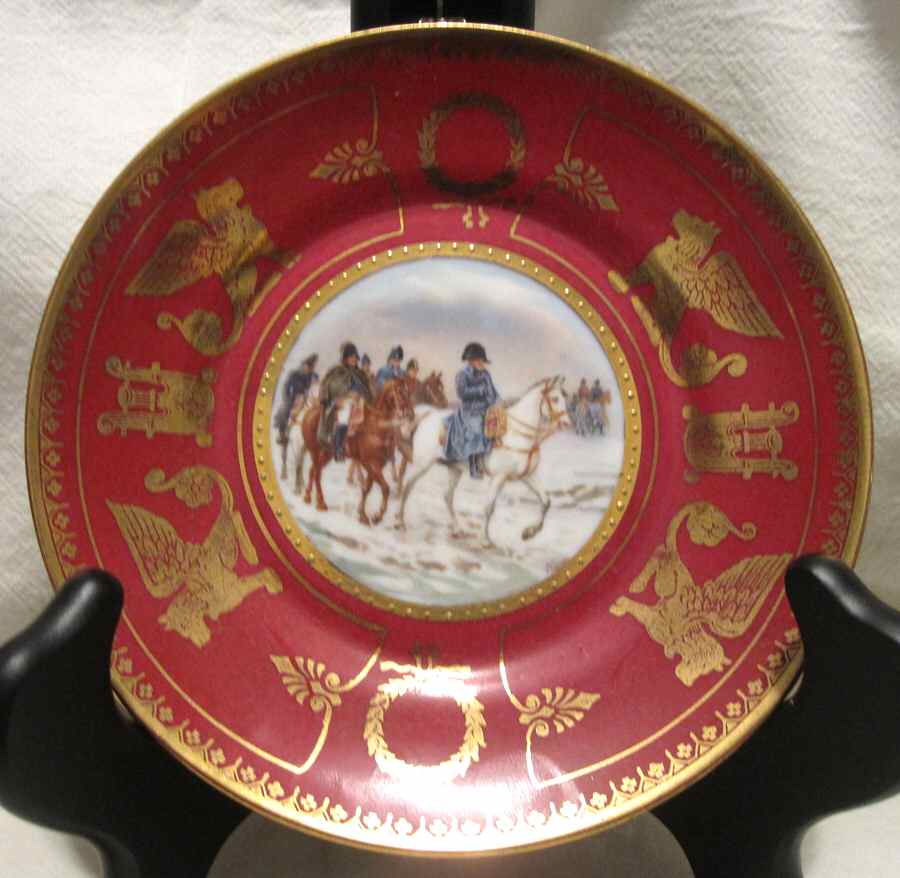 Napoleon (Winged Lion Border) Saucer by France-1