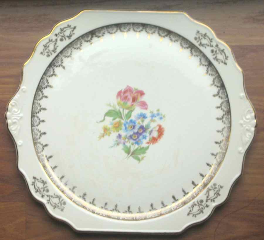 USA79 Handled Cake Plate by USA-1
