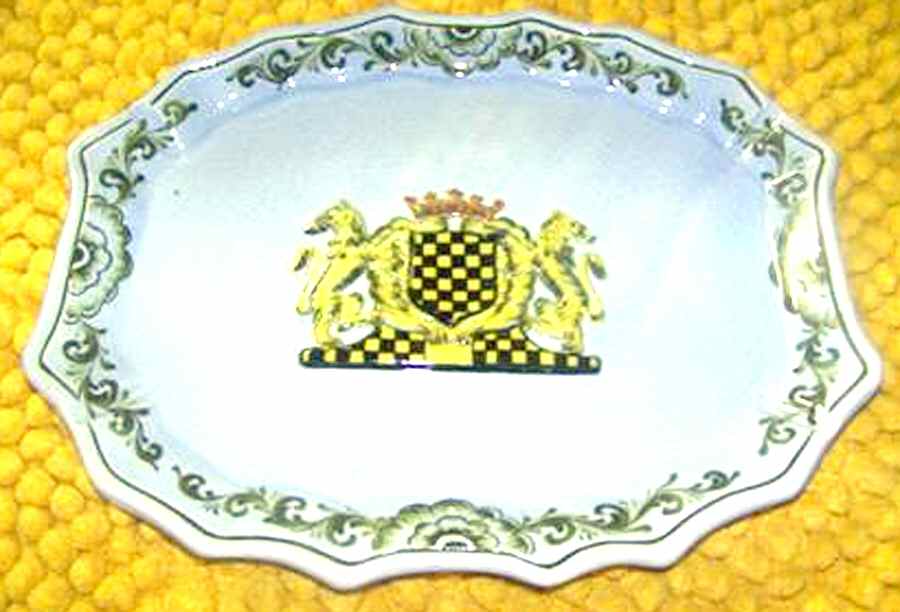 UC785 14" Oval Serving Platter by Unknown Manufacturer-1
