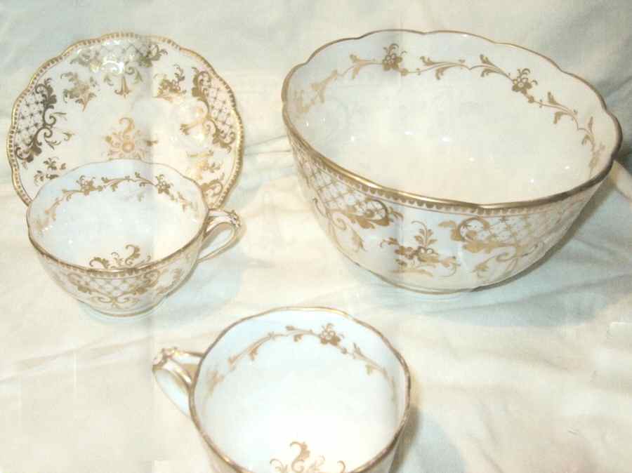5-1801 Footed Cup & Saucer Set by Unknown Manufacturer-1