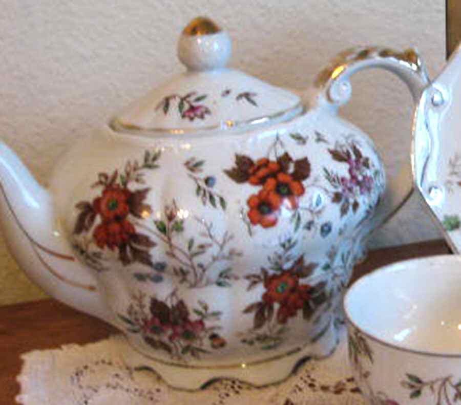 Autumn Glory Teapot & Lid by Japan-1