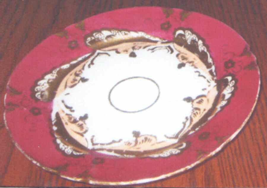 606 Salad Plate by Unknown Manufacturer-1