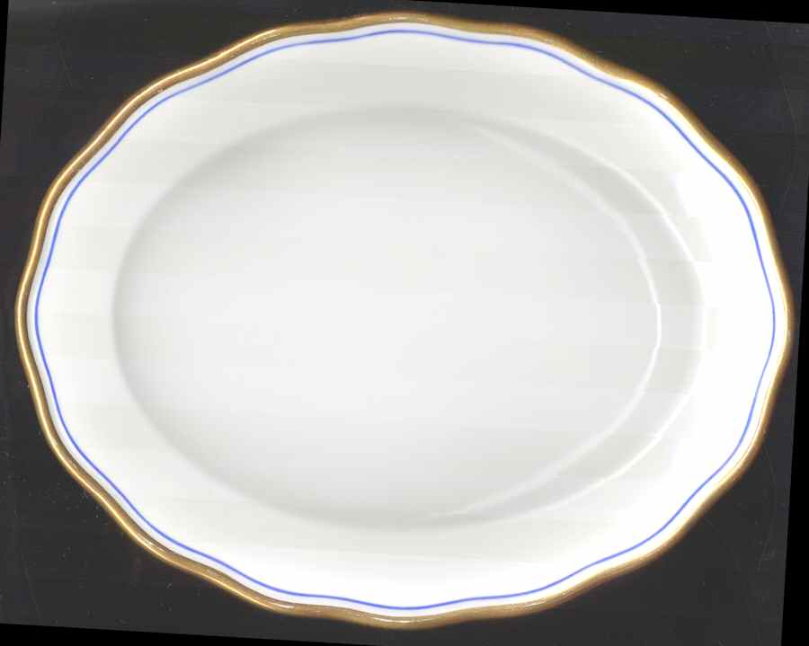 A5883 9" Oval Serving Platter by England-1
