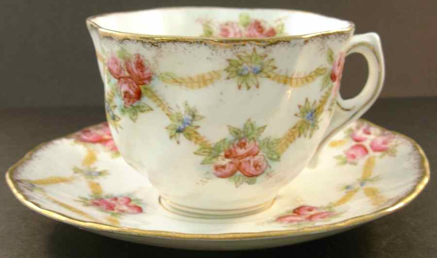 1111 Flat Cup & Saucer Set by Royal Stafford-1