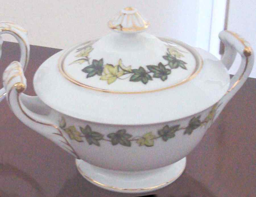 Ivyama Sugar Bowl & Lid by Japan-1