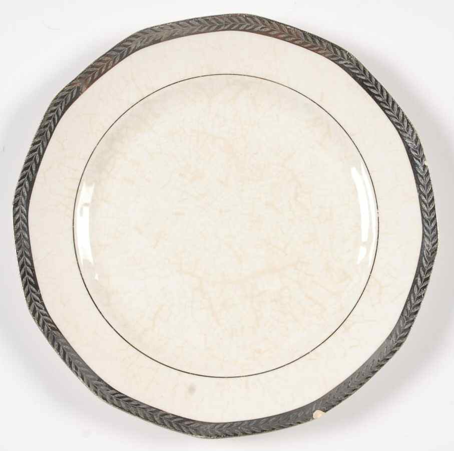 6098 PLATINUM Salad Plate by French Saxon-1