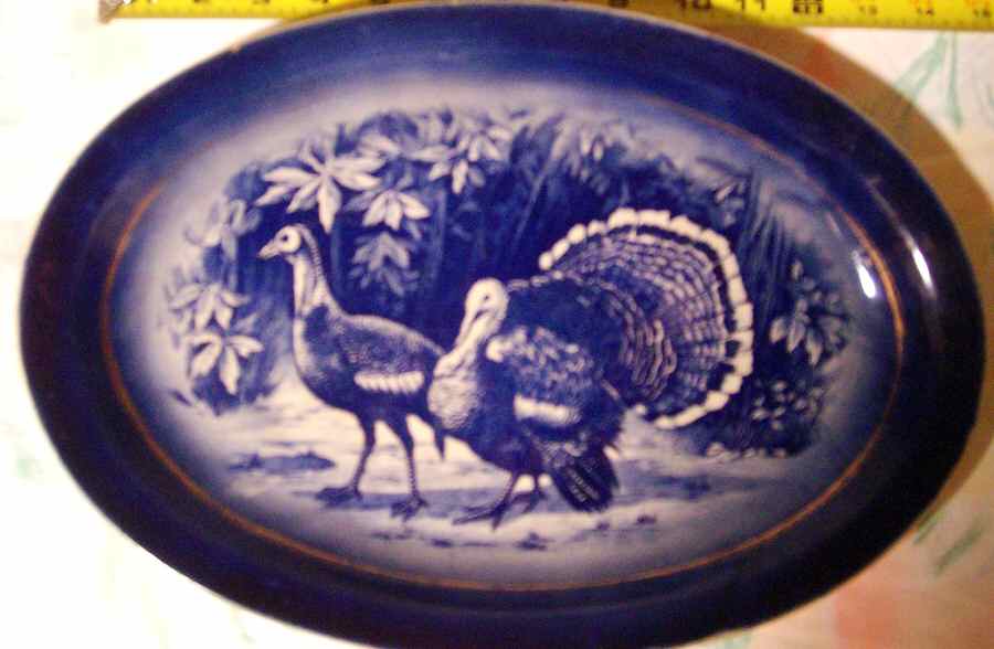 200 15" Oval Serving Platter by Unknown Manufacturer-1