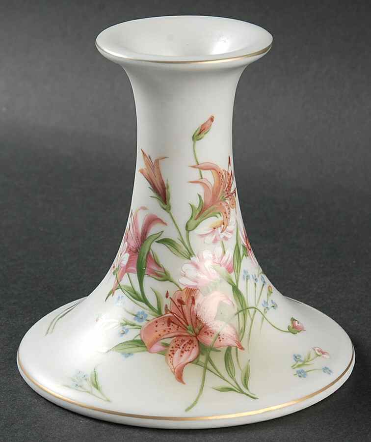 Day Lily Small Candlestick by Japan-1