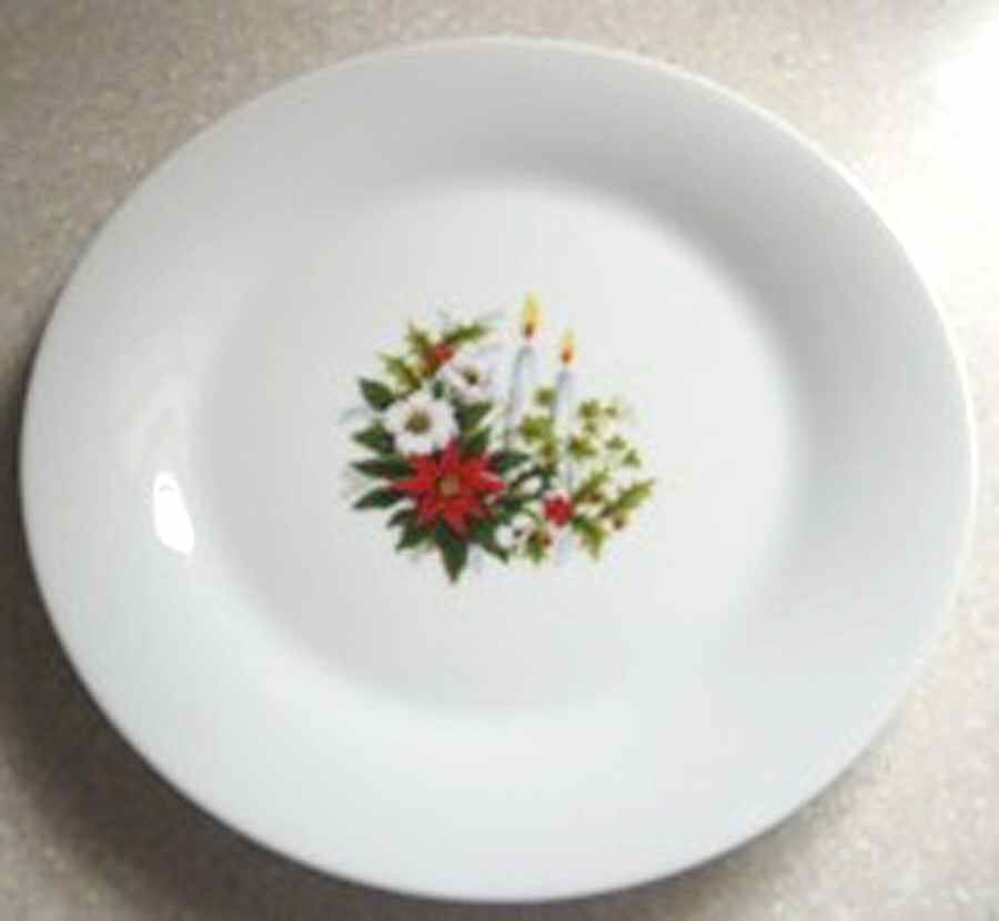 UC828 Dinner Plate by Unknown Manufacturer-1