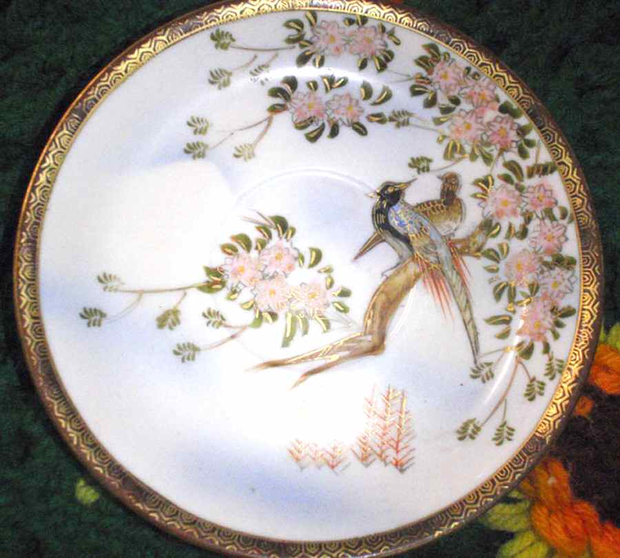 KUT427 Saucer by Kutani-1