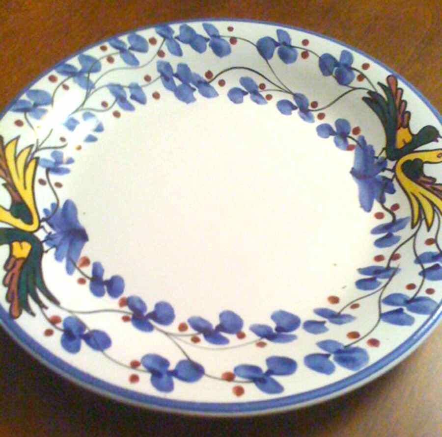 UC833 Dinner Plate by Unknown Manufacturer-1