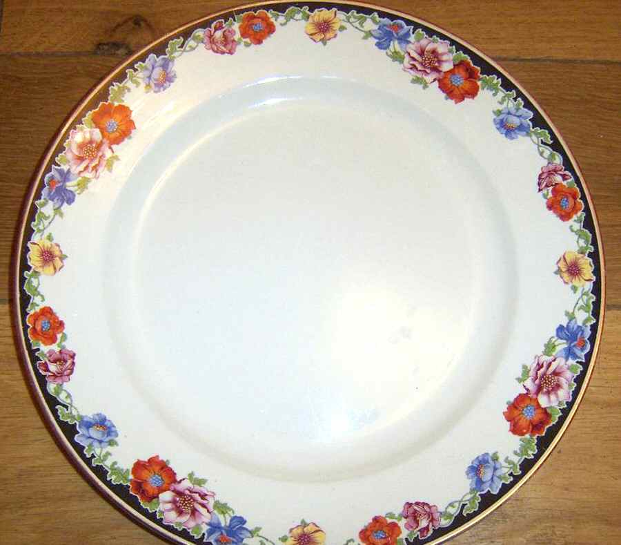 6596 Dinner Plate by Unknown Manufacturer-1