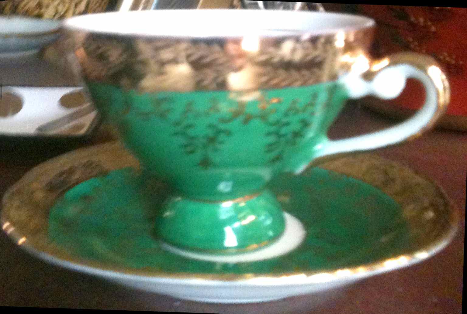 1275 Footed Cup & Saucer Set by Arnart-1
