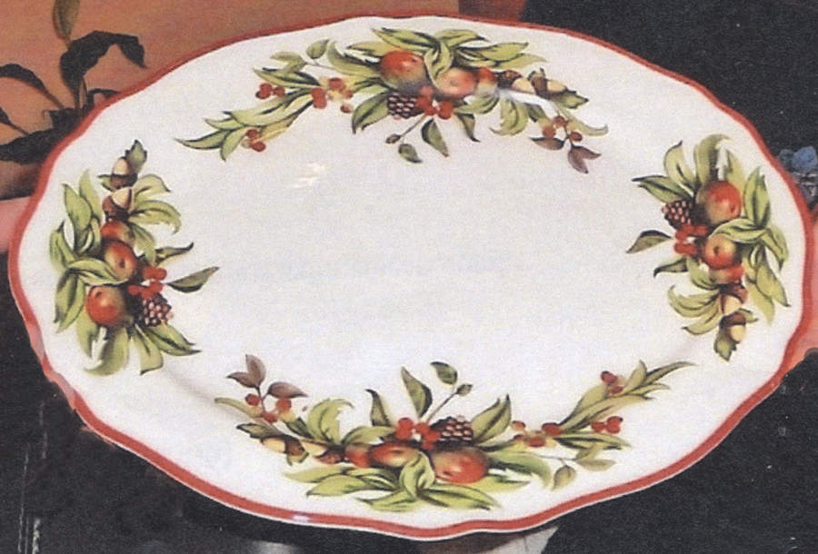 UC970 14" Oval Serving Platter by Unknown Manufacturer-1