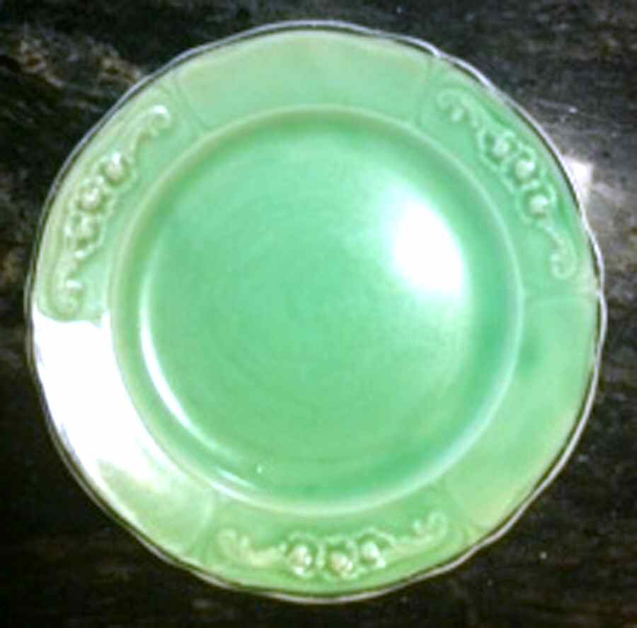 Nile (Gold Trim) Salad Plate by Unknown Manufacturer-1