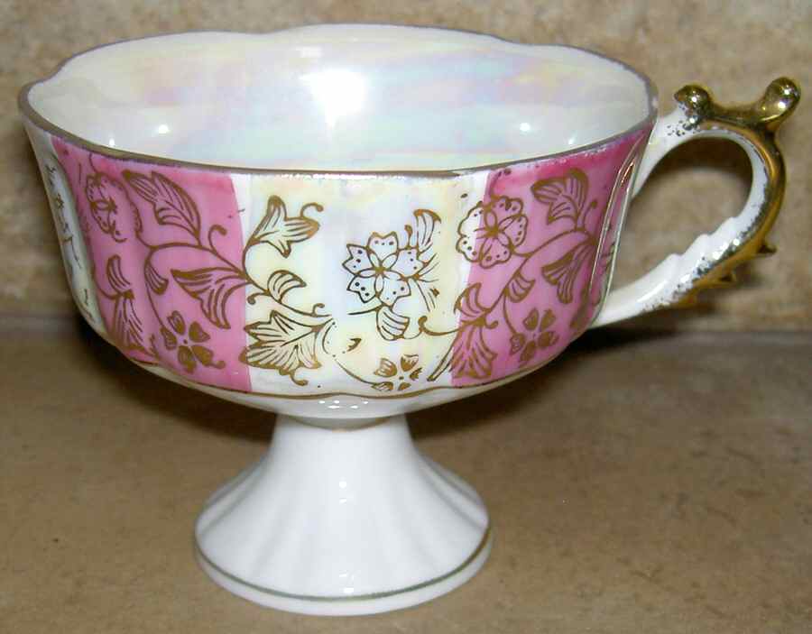 C7215 Pink Footed Cup by Napco-1