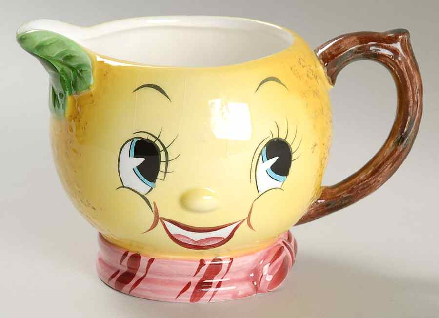 Lemon Faces Creamer by Ucagco-1