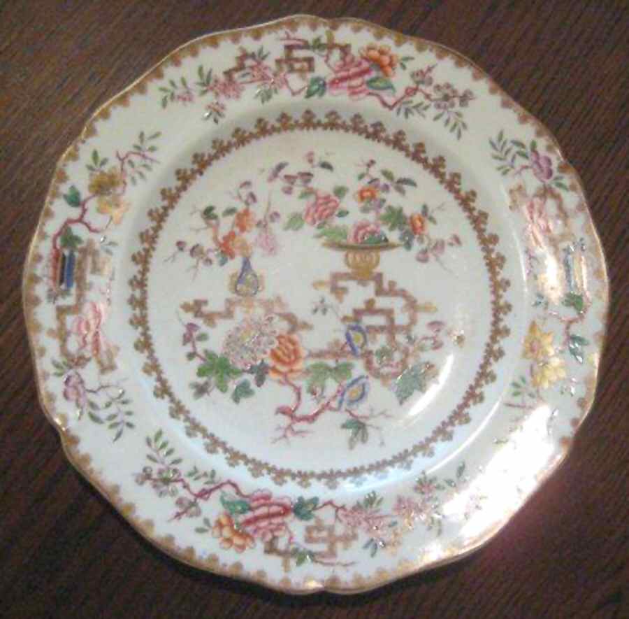 Chinese Tree Dinner Plate by Minton-1