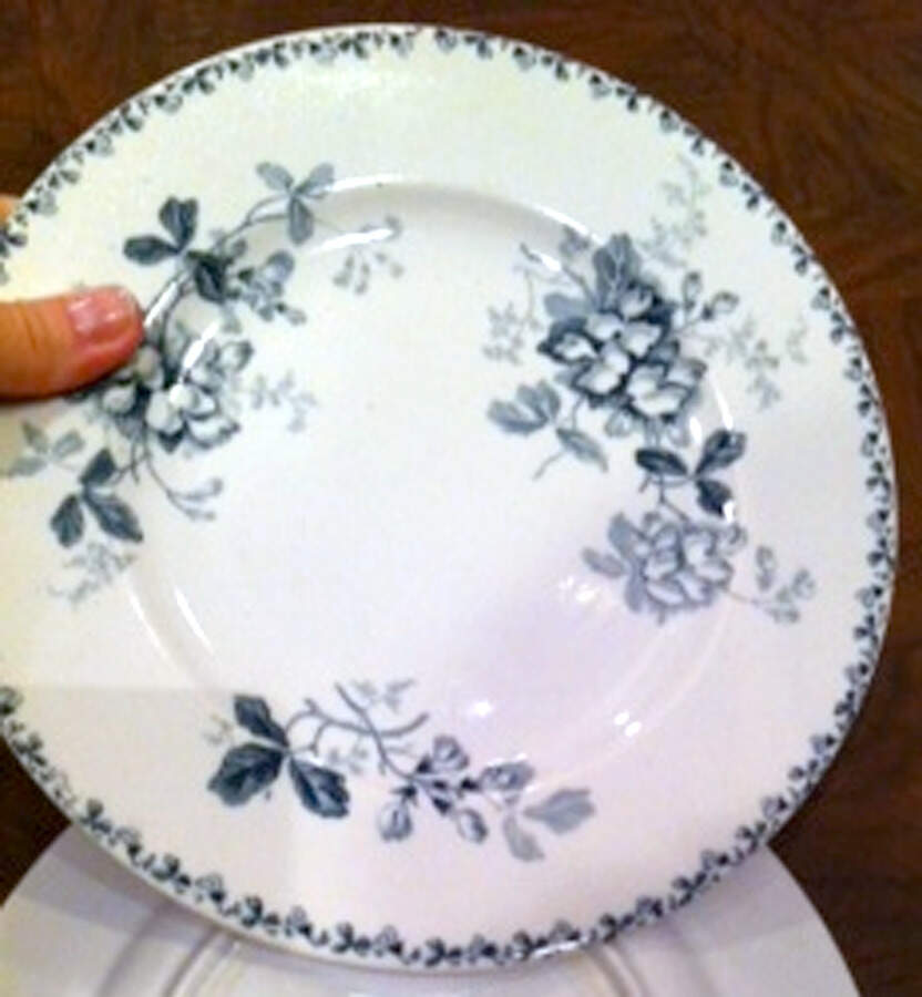 Acacia Blue Dinner Plate by St Amand-1