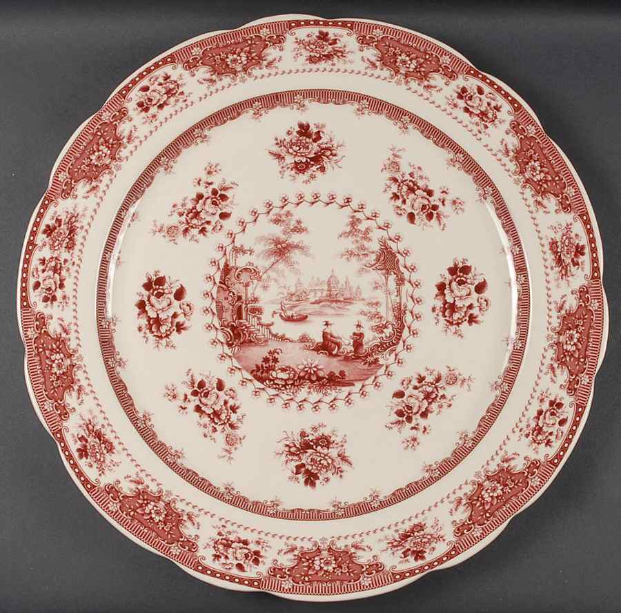 CX922 17" Chop Plate (Round Platter) by China (Made in China)-1