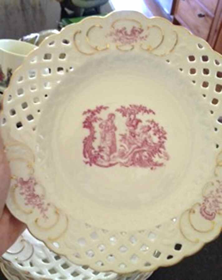 3708 Salad Plate by Unknown Manufacturer-1