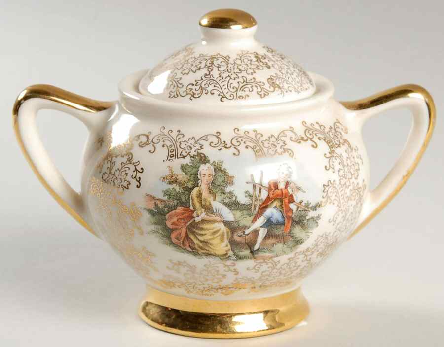USA124 Sugar Bowl & Lid by USA-1