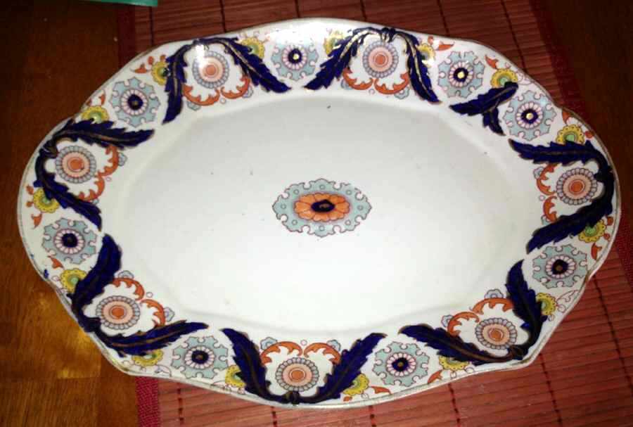 1443 Underplate for Tureen by Unknown Manufacturer-1