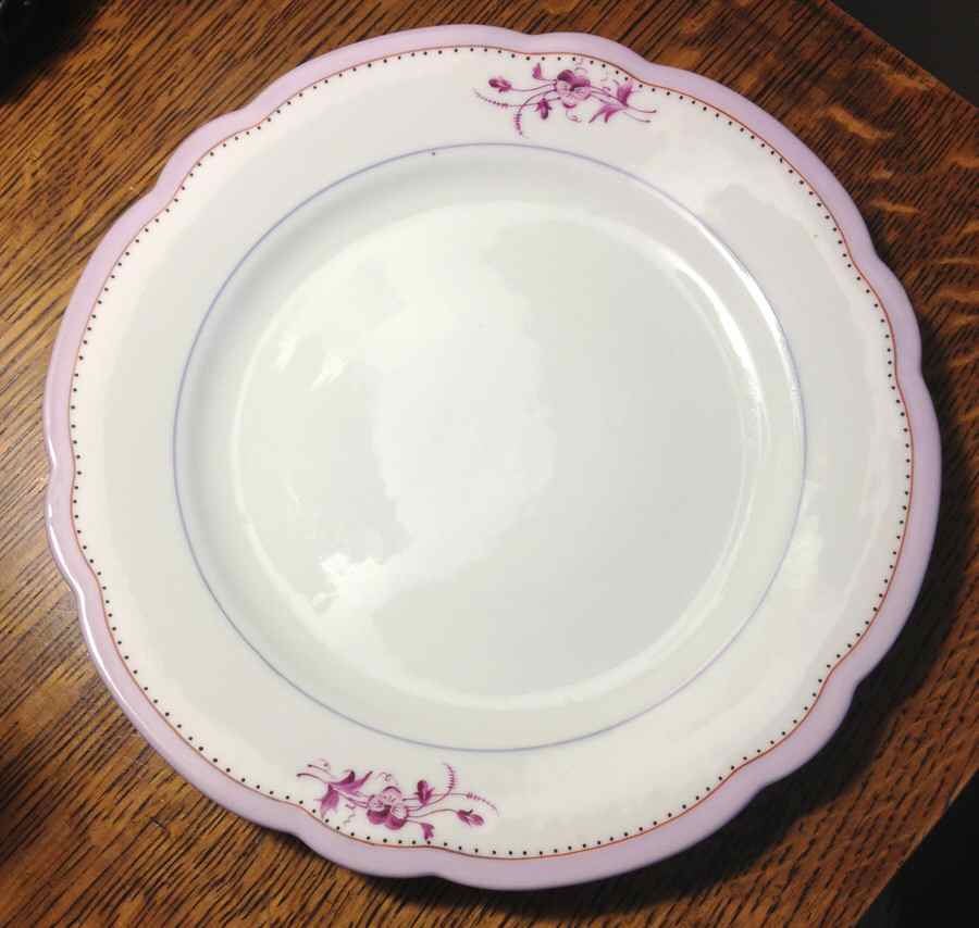 2749-122 Dinner Plate by Unknown Manufacturer-1