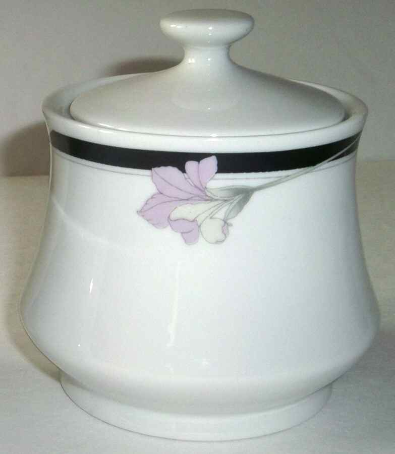 Helena Sugar Bowl & Lid by Gibson Designs-1