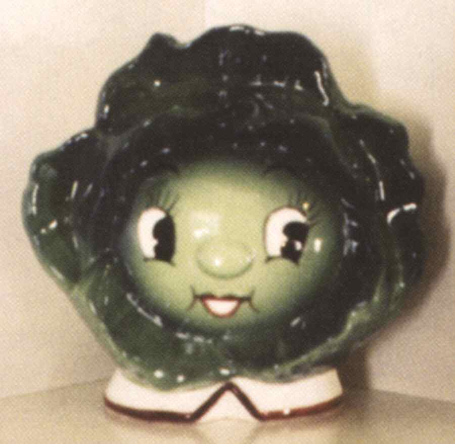 Veggie People Cabbage Head Planter by Ucagco-1