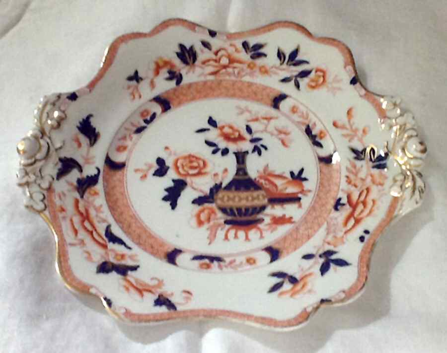 Auckland Handled Cake Plate by Ridgway (Ridgways)-1