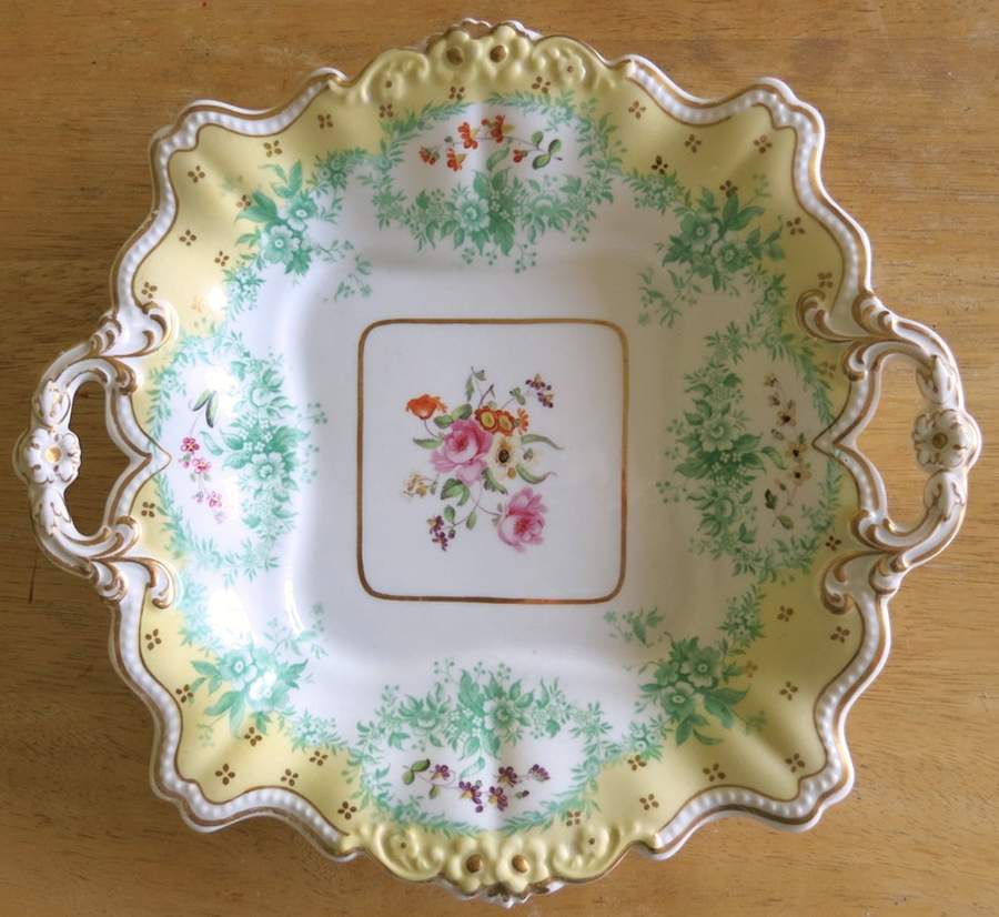 2993 Handled Cake Plate by Unknown Manufacturer-1