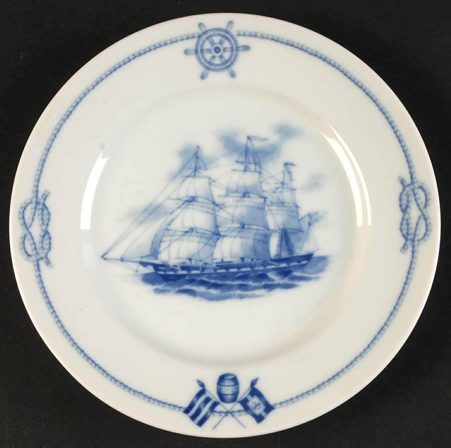 Windjammers Bread & Butter Plate by Unknown Manufacturer-1