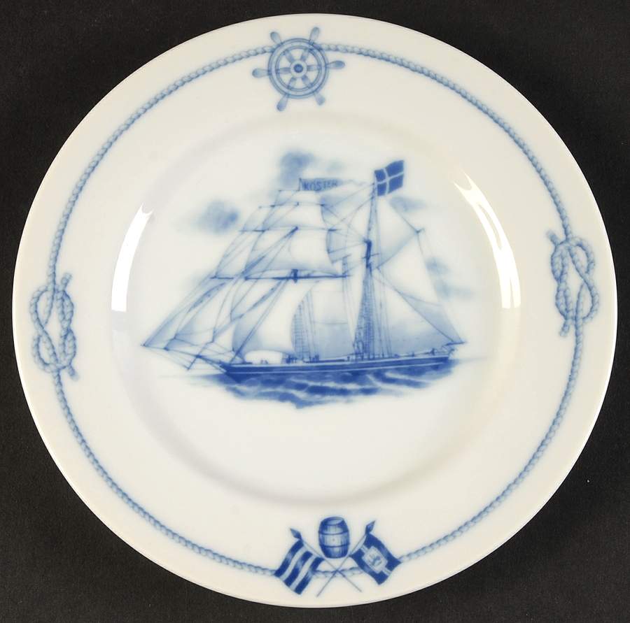 Windjammers Bread & Butter Plate by Unknown Manufacturer-1