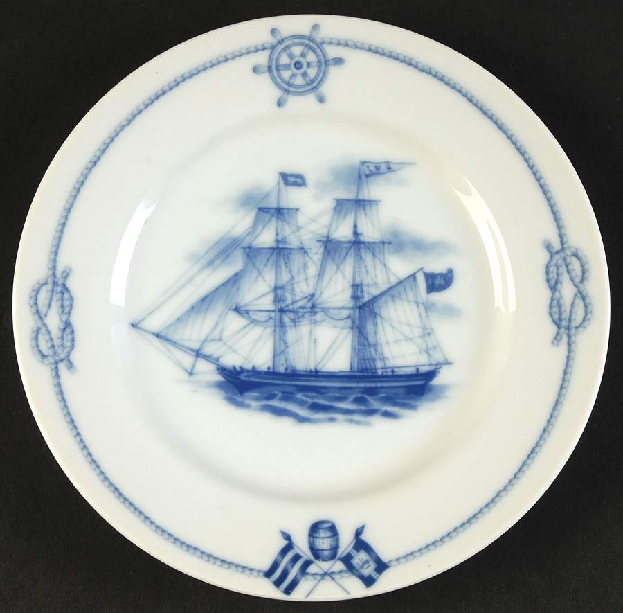 Windjammers Bread & Butter Plate by Unknown Manufacturer-1