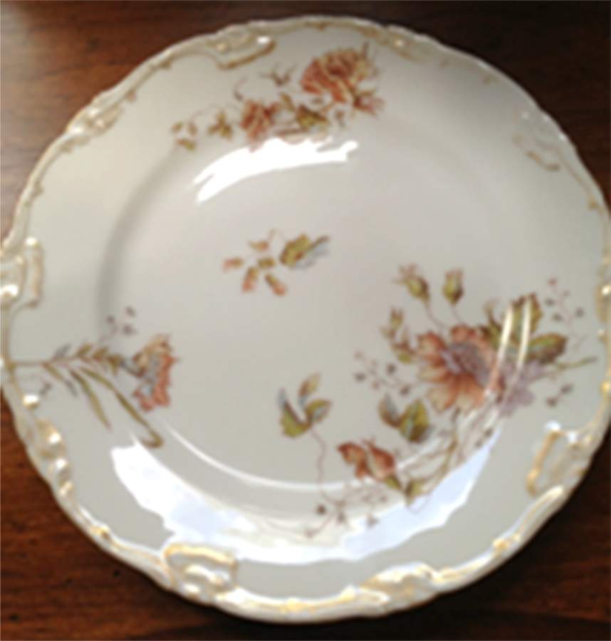 6197b Dinner Plate by Unknown Manufacturer-1