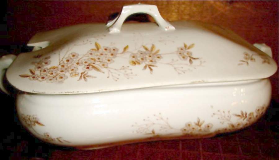 2403 Rectangular Tureen & Lid by Marx & Gutherz-1