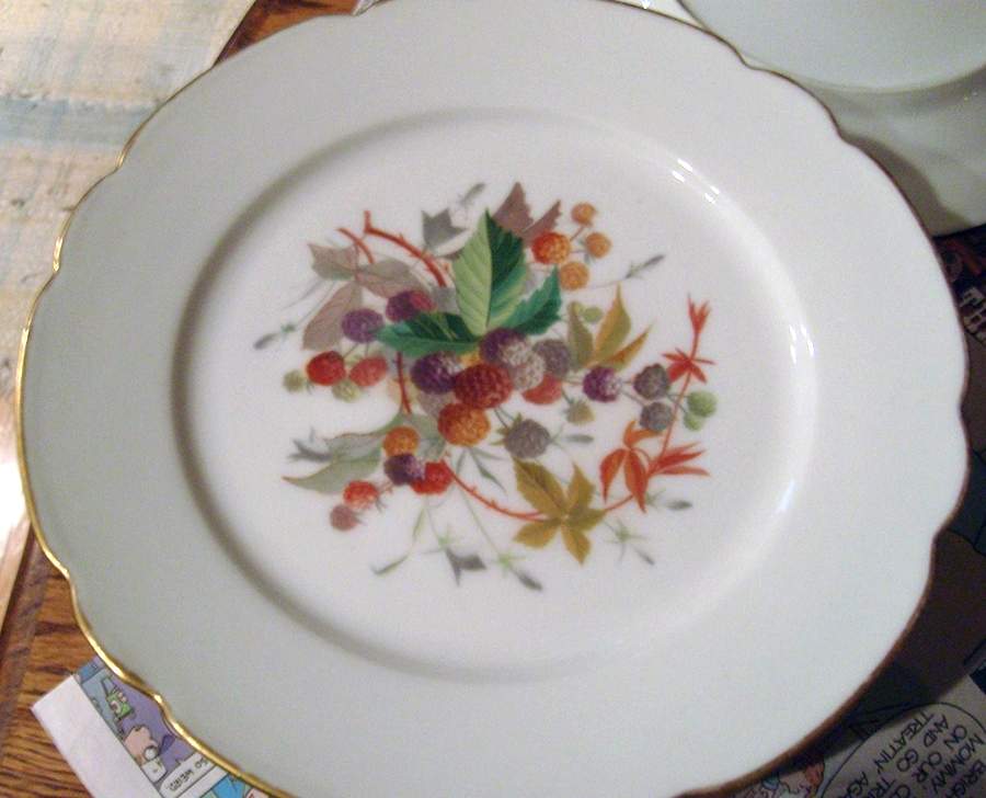 UC931 Luncheon Plate by Unknown Manufacturer-1