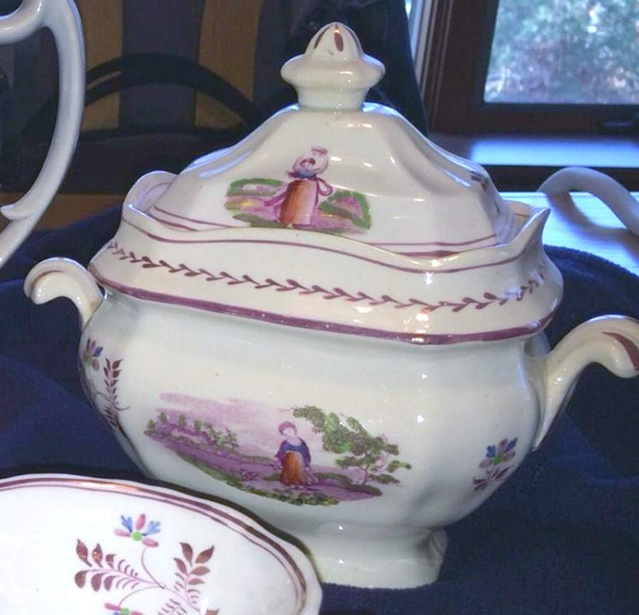961 Sugar Bowl & Lid by Unknown Manufacturer-1