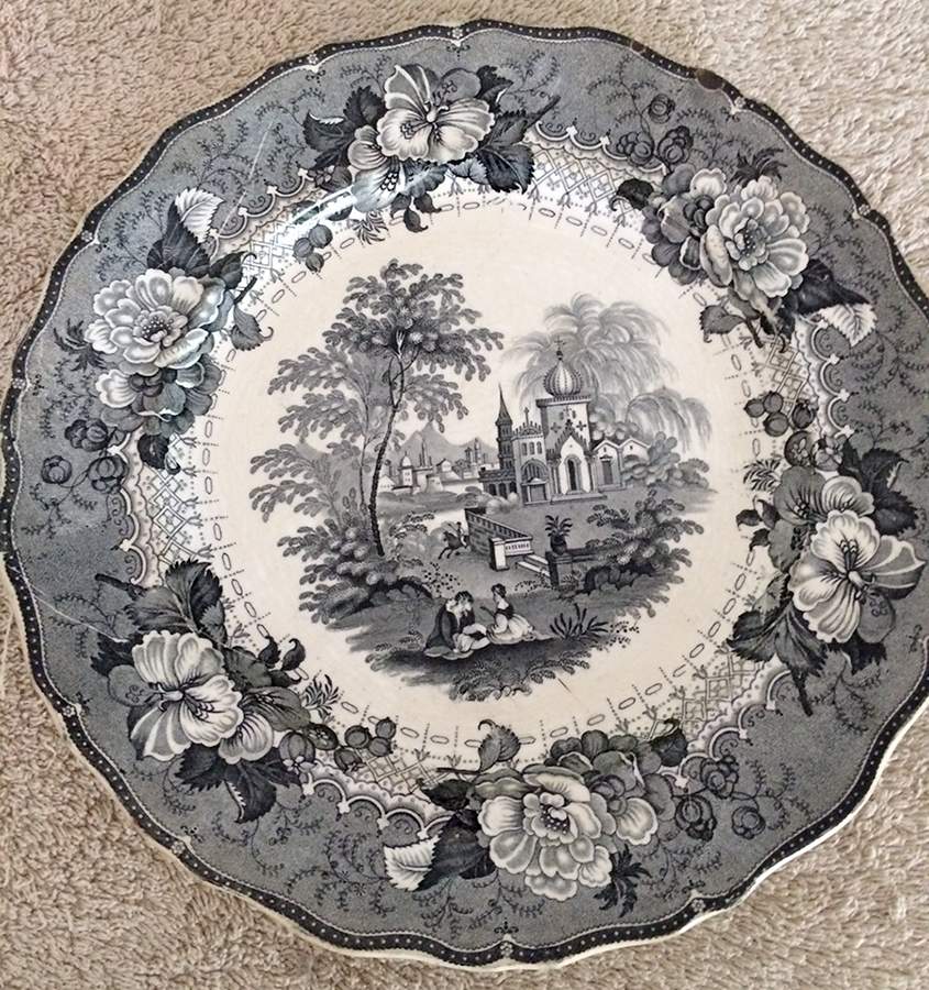 Polish Views Dinner Plate by George Phillips-1